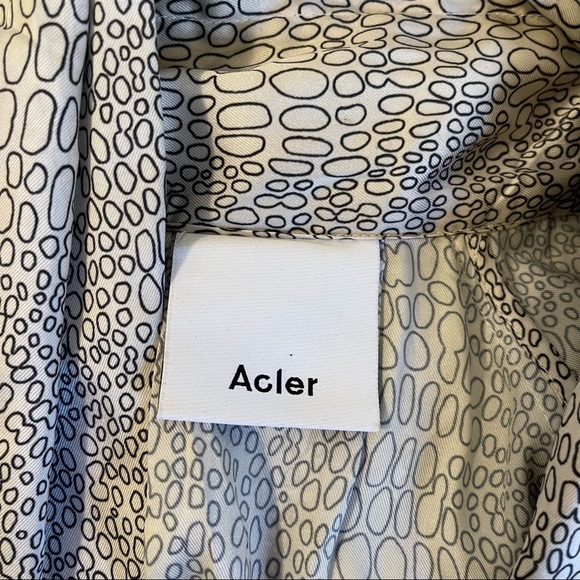 ACLER Doheny Dress in Monochrome Snake size 2 - Picture 10 of 11